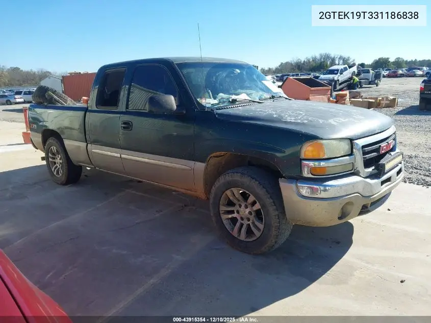 2GTEK19T331186838 2003 GMC Sierra 1500 Sle