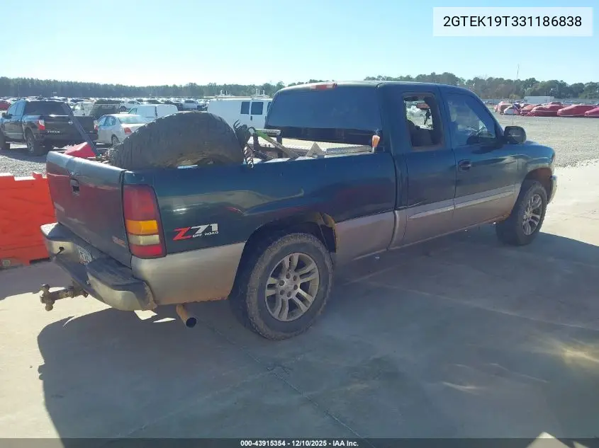 2GTEK19T331186838 2003 GMC Sierra 1500 Sle