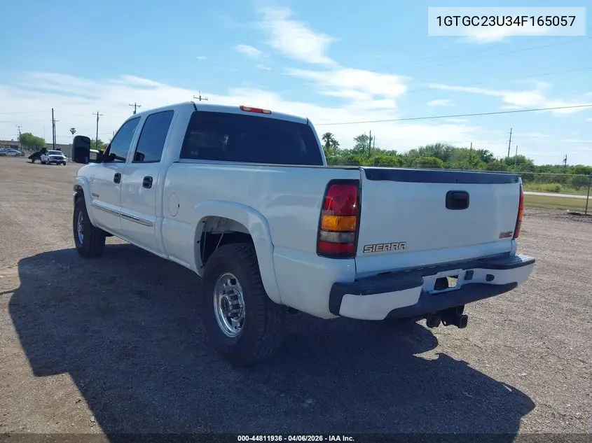 1GTGC23U34F165057 2004 GMC Sierra 2500 Sle