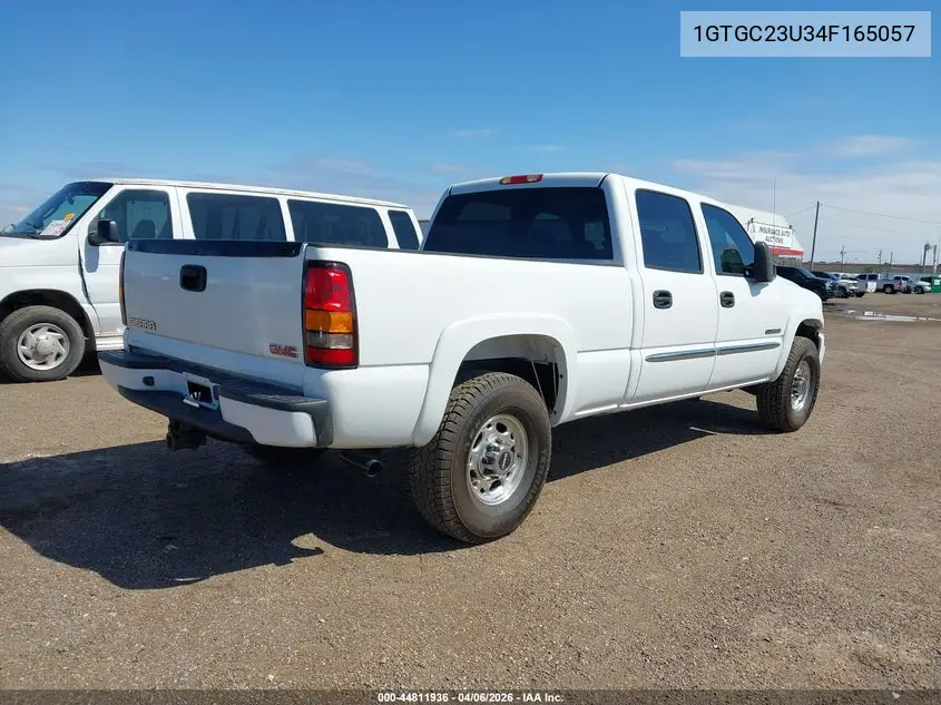 1GTGC23U34F165057 2004 GMC Sierra 2500 Sle