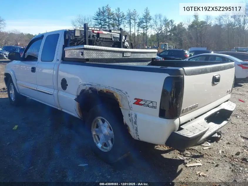 1GTEK19ZX5Z295117 2005 GMC Sierra 1500 Slt
