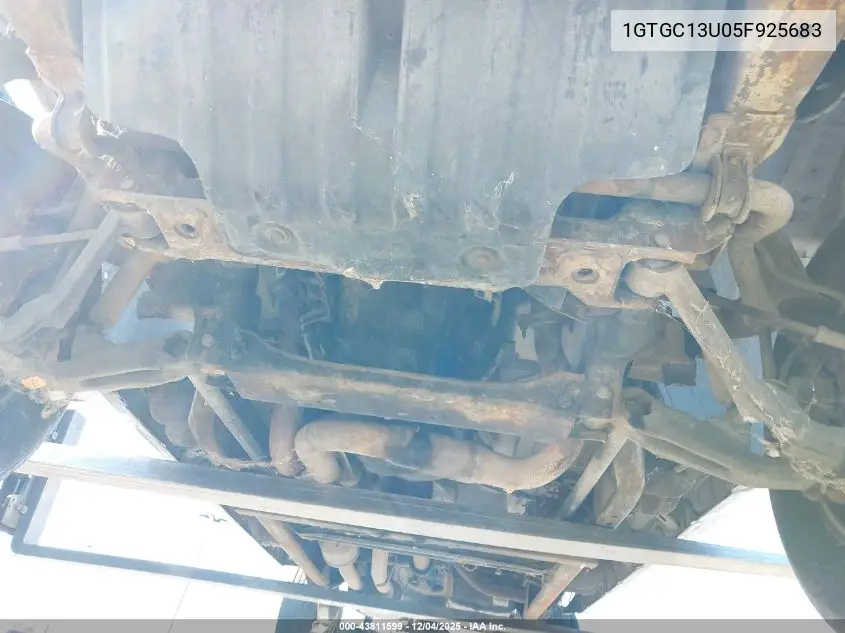 1GTGC13U05F925683 2005 GMC Sierra 1500Hd Sle