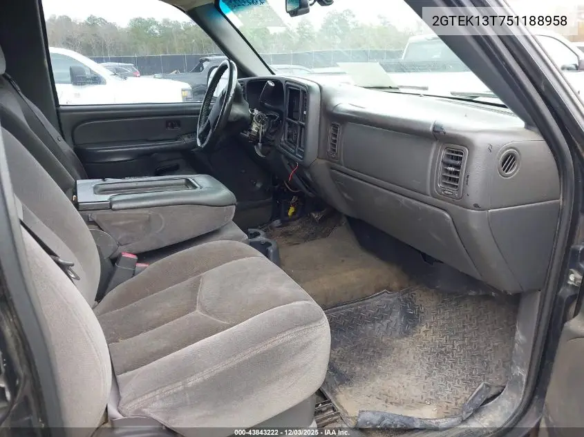2GTEK13T751188958 2005 GMC Sierra 1500 Sle