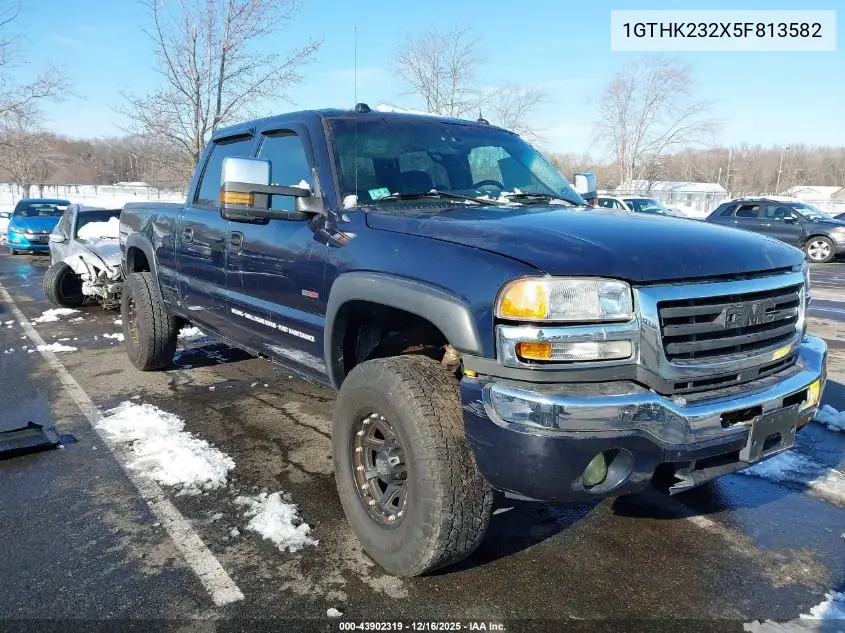 1GTHK232X5F813582 2005 GMC Sierra 2500Hd Slt