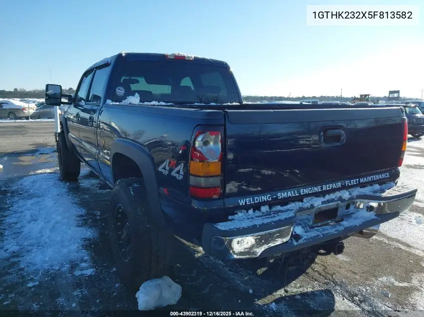 1GTHK232X5F813582 2005 GMC Sierra 2500Hd Slt