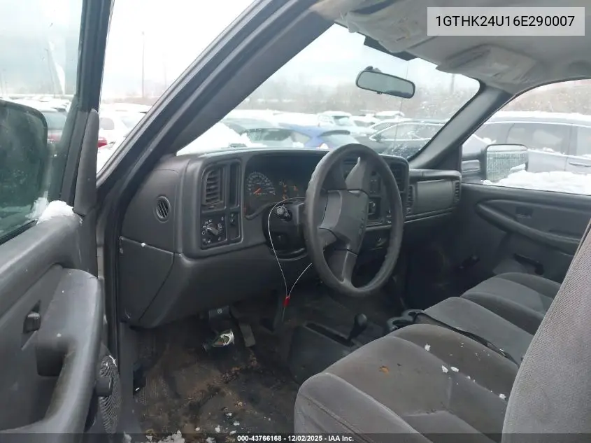 1GTHK24U16E290007 2006 GMC Sierra 2500Hd Work Truck
