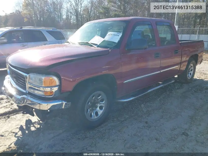 2GTEC13V461315388 2006 GMC Sierra 1500 Sl