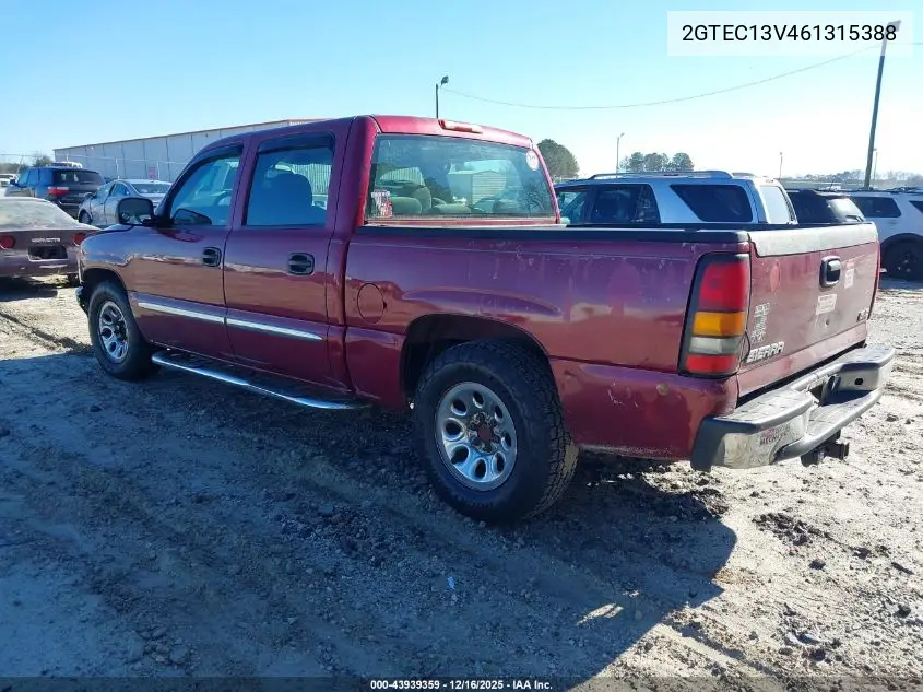 2GTEC13V461315388 2006 GMC Sierra 1500 Sl