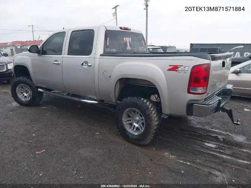 2GTEK13M871571884 2007 GMC Sierra 1500 Sle1