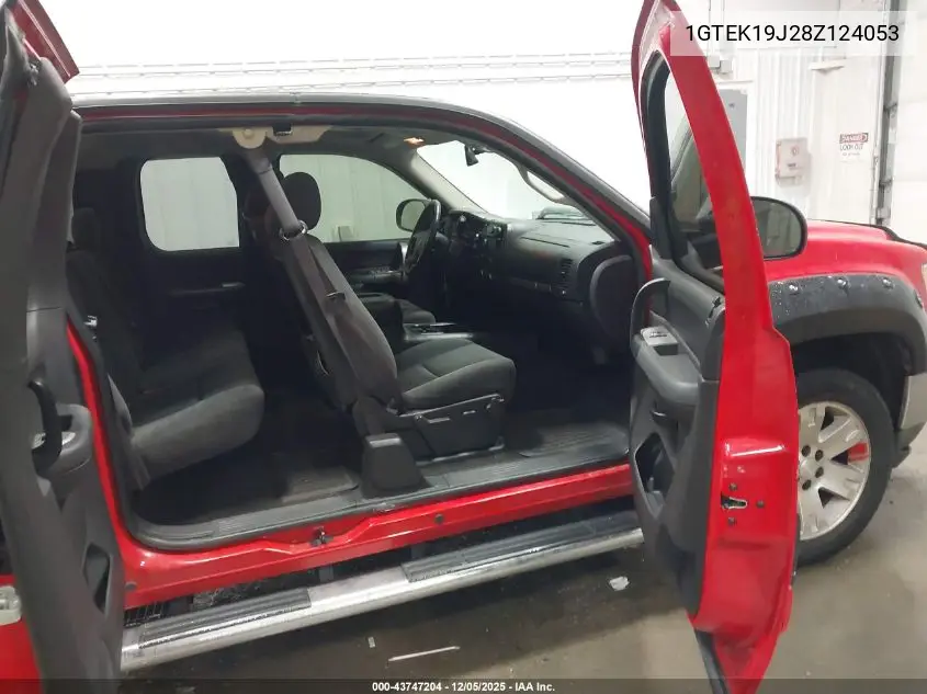 1GTEK19J28Z124053 2008 GMC Sierra 1500 Sle2