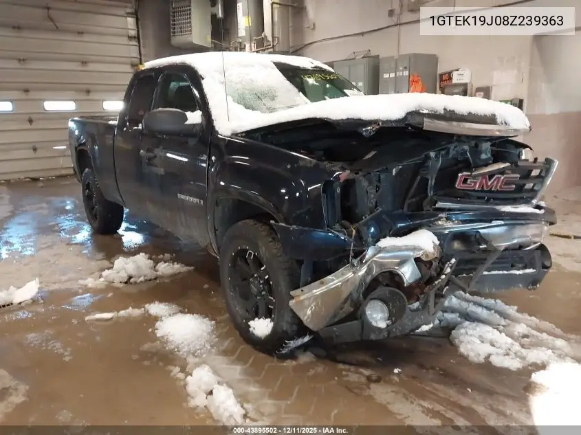 1GTEK19J08Z239363 2008 GMC Sierra 1500 Sle1