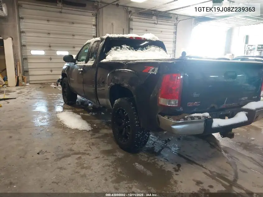 1GTEK19J08Z239363 2008 GMC Sierra 1500 Sle1