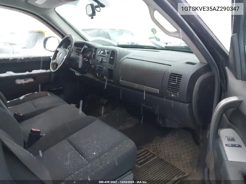 1GTSKVE35AZ290347 2010 GMC Sierra 1500 Sle