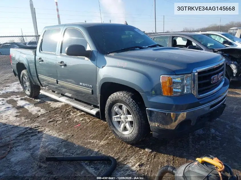 3GTRKVE34AG145668 2010 GMC Sierra 1500 Sle