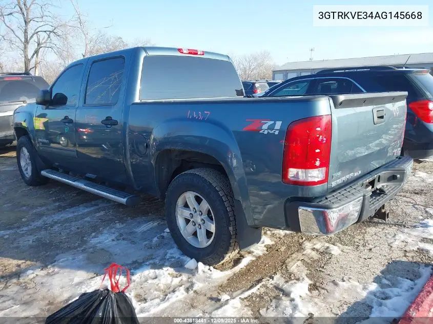 3GTRKVE34AG145668 2010 GMC Sierra 1500 Sle