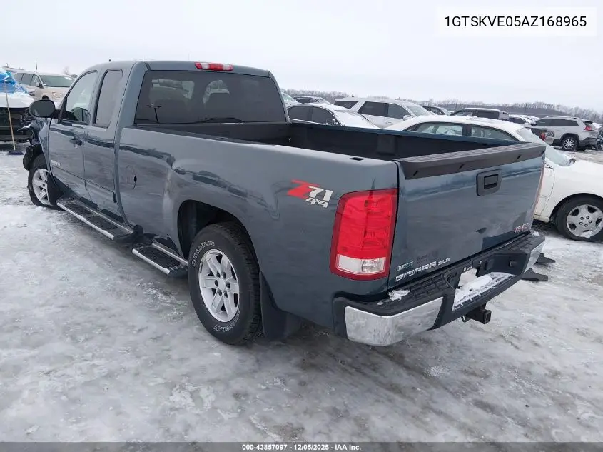 1GTSKVE05AZ168965 2010 GMC Sierra 1500 Sle