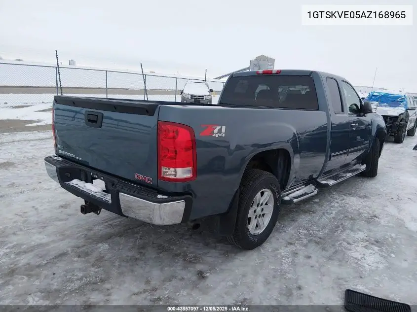 1GTSKVE05AZ168965 2010 GMC Sierra 1500 Sle