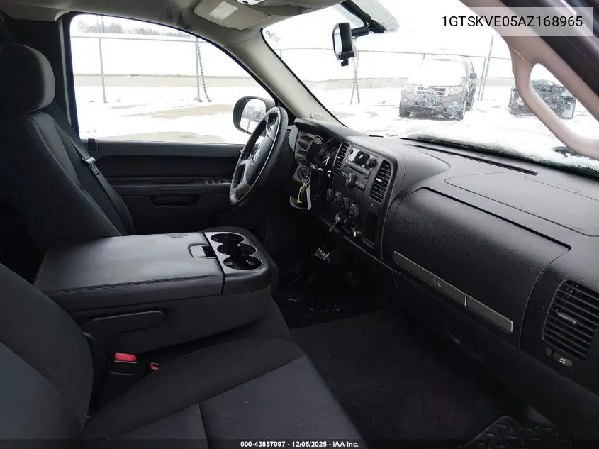 1GTSKVE05AZ168965 2010 GMC Sierra 1500 Sle