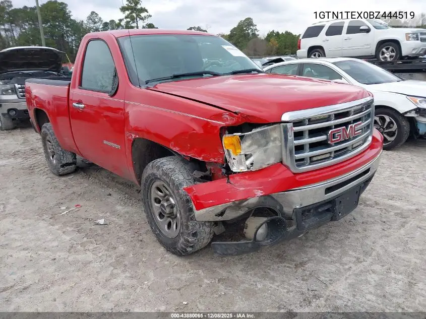 1GTN1TEX0BZ444519 2011 GMC Sierra 1500 Work Truck