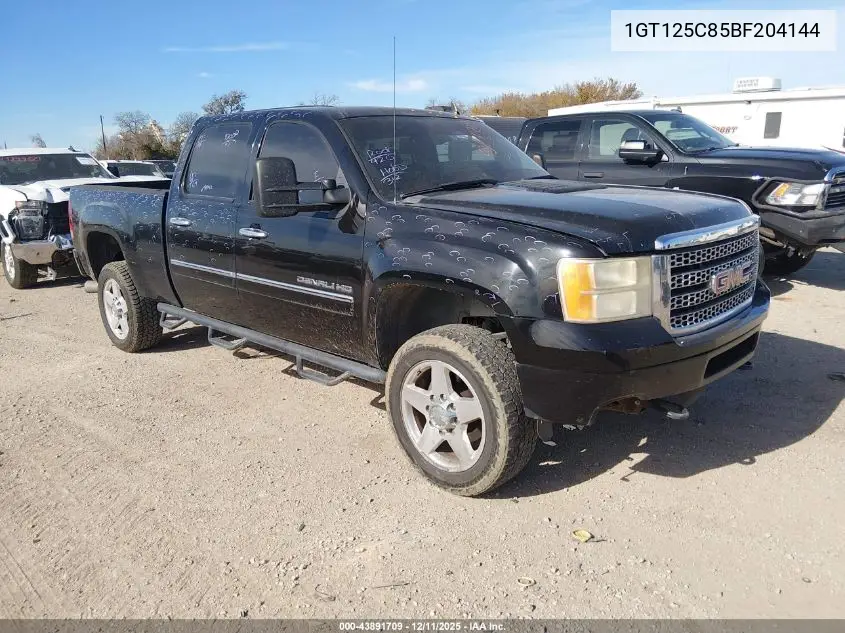 1GT125C85BF204144 2011 GMC Sierra 2500Hd Denali