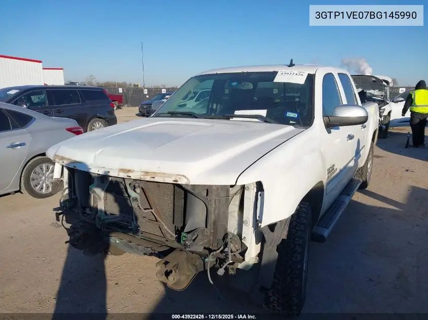 3GTP1VE07BG145990 2011 GMC Sierra 1500 Sle