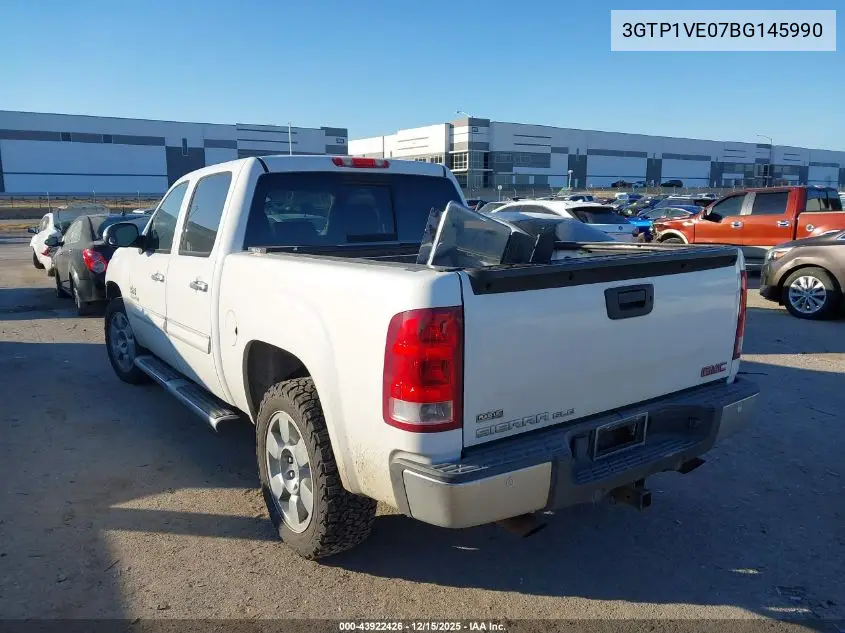 3GTP1VE07BG145990 2011 GMC Sierra 1500 Sle