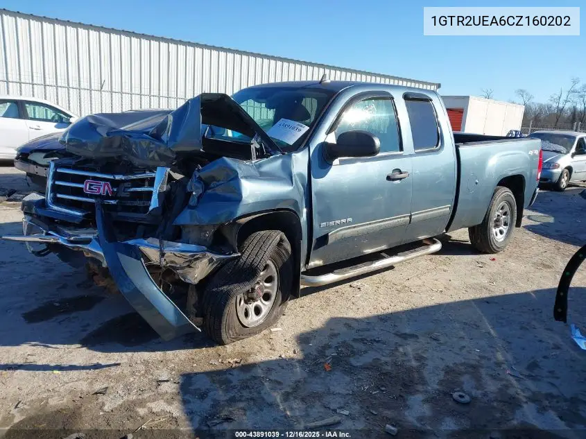 1GTR2UEA6CZ160202 2012 GMC Sierra 1500 Sl