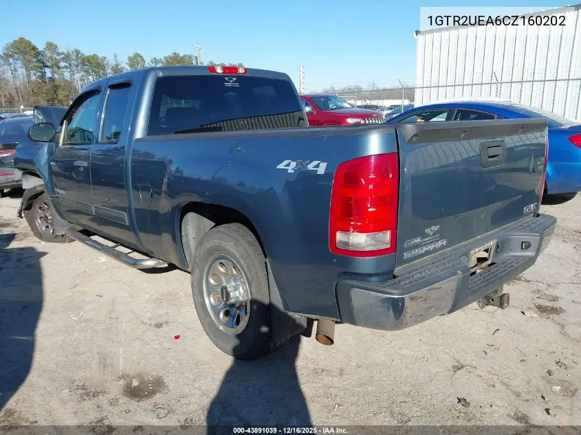 1GTR2UEA6CZ160202 2012 GMC Sierra 1500 Sl
