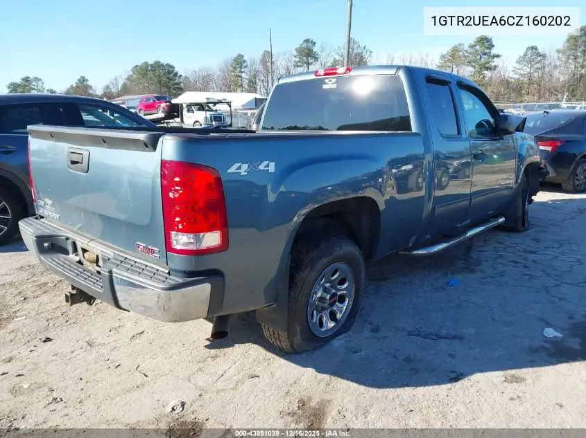 1GTR2UEA6CZ160202 2012 GMC Sierra 1500 Sl