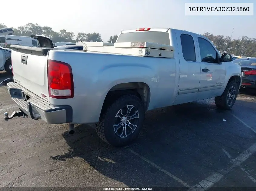 1GTR1VEA3CZ325860 2012 GMC Sierra 1500 Sle