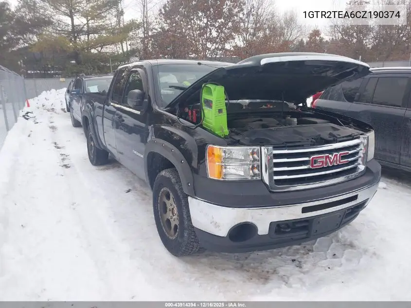 1GTR2TEA6CZ190374 2012 GMC Sierra 1500 Work Truck