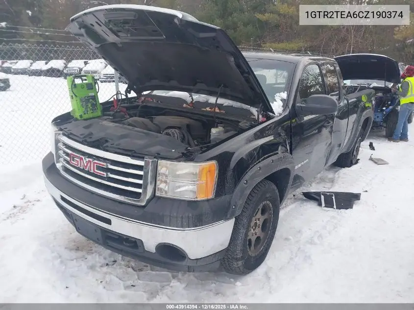 1GTR2TEA6CZ190374 2012 GMC Sierra 1500 Work Truck