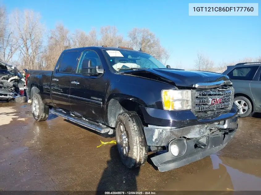 1GT121C86DF177760 2013 GMC Sierra 2500Hd Slt