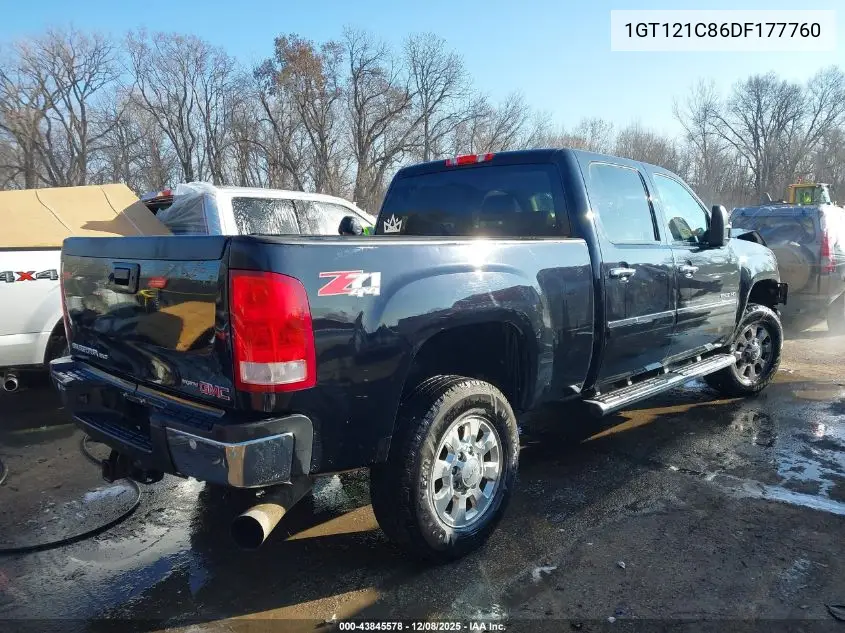 1GT121C86DF177760 2013 GMC Sierra 2500Hd Slt