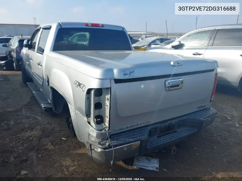 3GTP2VE72DG316688 2013 GMC Sierra 1500 Sle