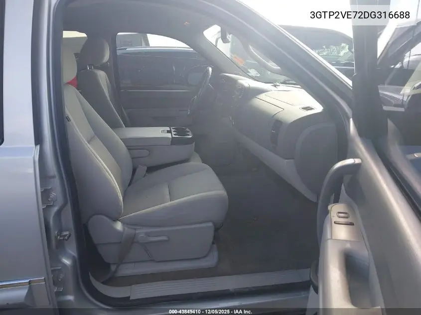 3GTP2VE72DG316688 2013 GMC Sierra 1500 Sle