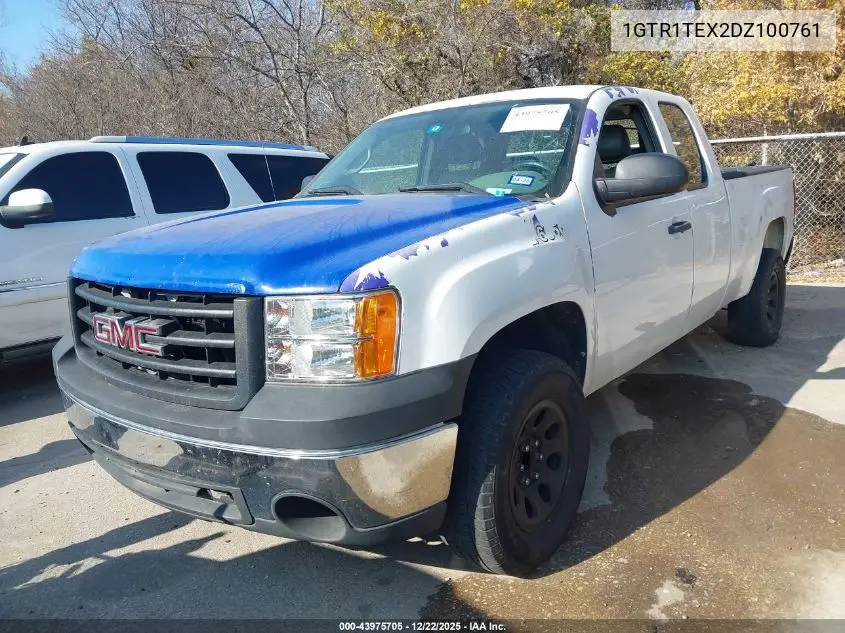 1GTR1TEX2DZ100761 2013 GMC Sierra 1500 Work Truck
