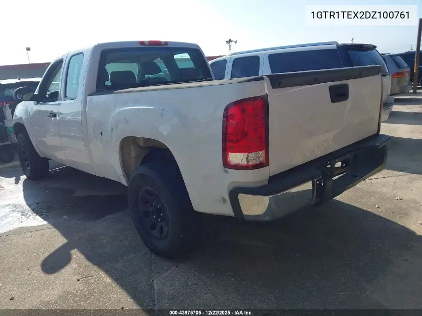 1GTR1TEX2DZ100761 2013 GMC Sierra 1500 Work Truck