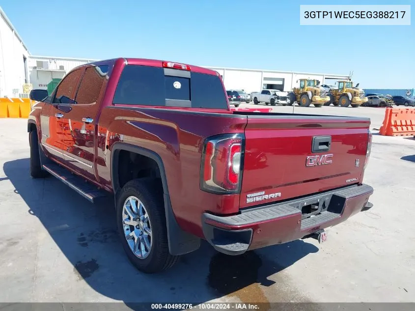 2014 GMC Sierra 1500 Denali VIN: 3GTP1WEC5EG388217 Lot: 40499276