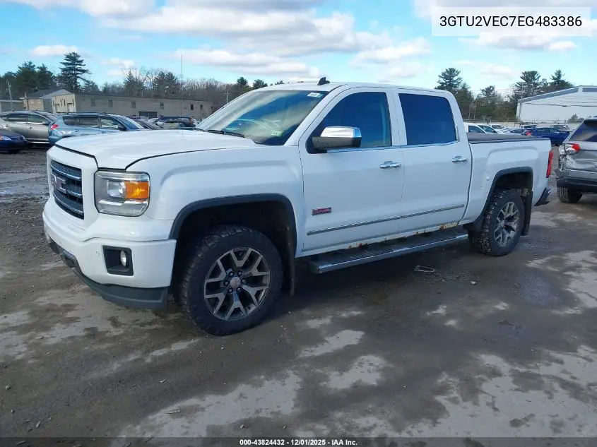 3GTU2VEC7EG483386 2014 GMC Sierra 1500 Slt