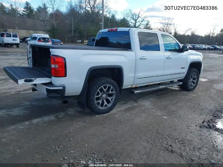 3GTU2VEC7EG483386 2014 GMC Sierra 1500 Slt