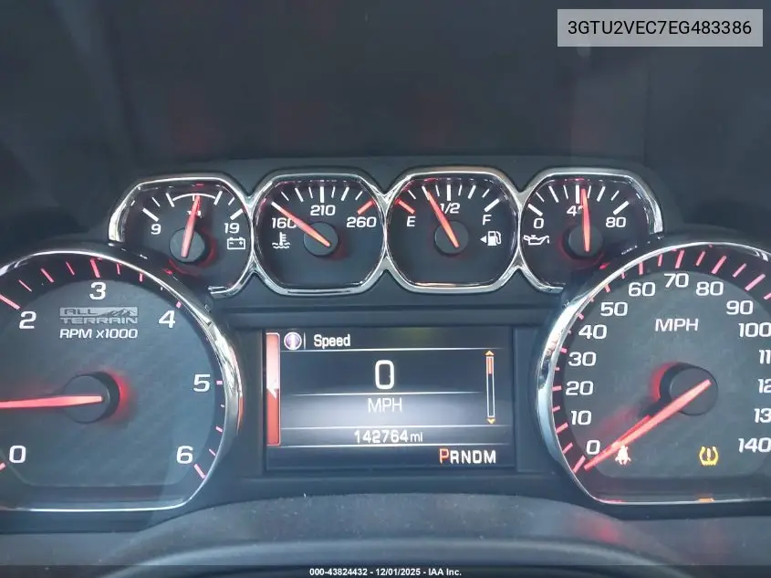 3GTU2VEC7EG483386 2014 GMC Sierra 1500 Slt