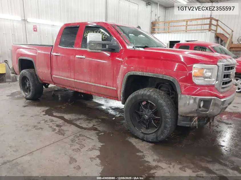 1GTV2VECXEZ355597 2014 GMC Sierra 1500 Slt