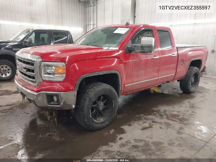 1GTV2VECXEZ355597 2014 GMC Sierra 1500 Slt