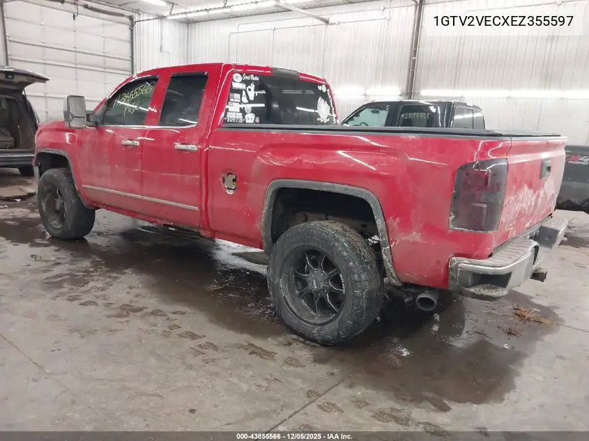 1GTV2VECXEZ355597 2014 GMC Sierra 1500 Slt
