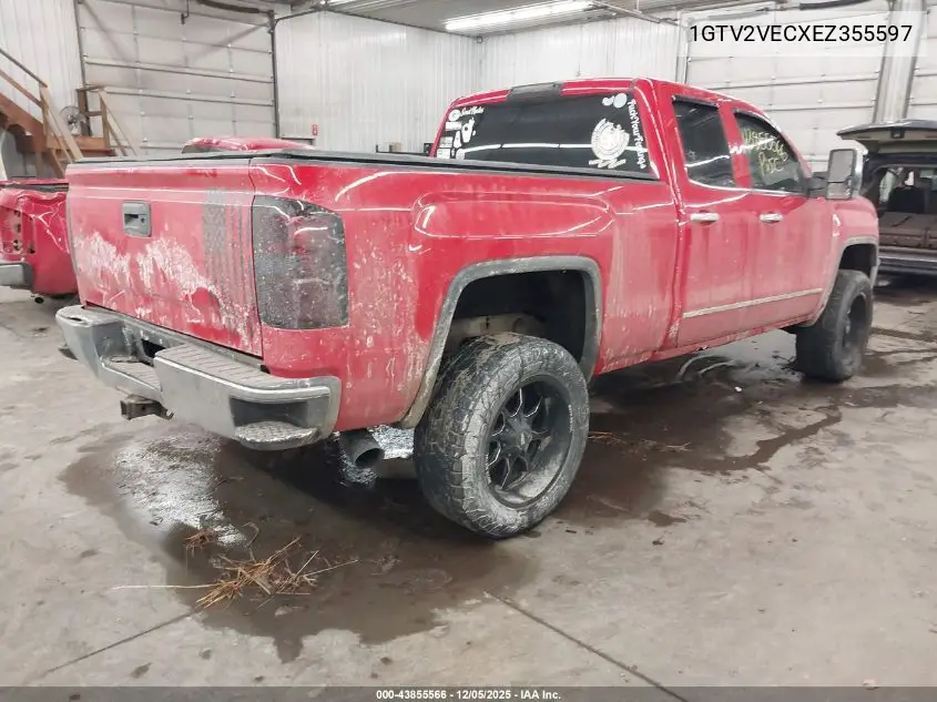 1GTV2VECXEZ355597 2014 GMC Sierra 1500 Slt