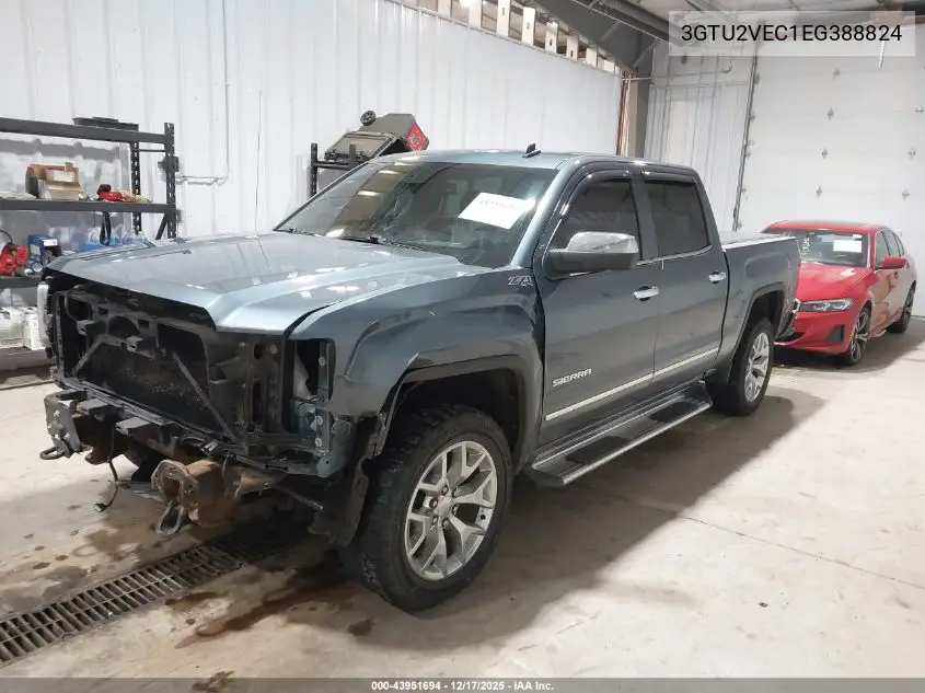 3GTU2VEC1EG388824 2014 GMC Sierra 1500 Slt