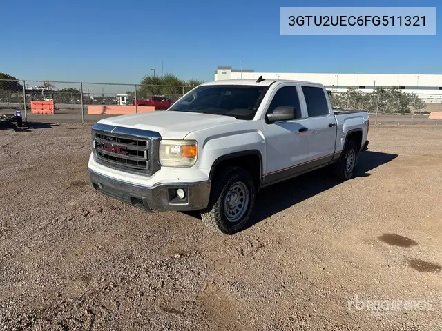 3GTU2UEC6FG511321 2015 GMC Sierra 1500 2015 GMC Sierra 1500 4X4 Crew Cab Pickup