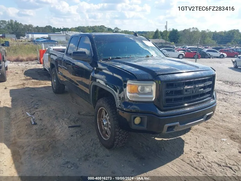 2015 GMC Sierra 1500 VIN: 1GTV2TEC6FZ283416 Lot: 40516273