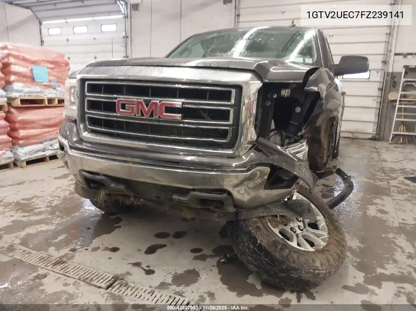 1GTV2UEC7FZ239141 2015 GMC Sierra 1500 Sle